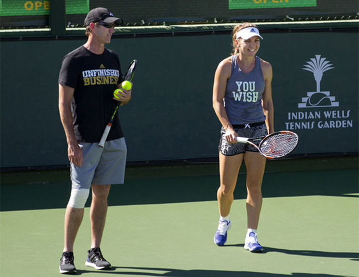 Halep, pregatita de cel care l-a facut lider pe Agassi