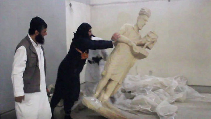 Jihadistii distrug orasul antic Hatra, in Irak