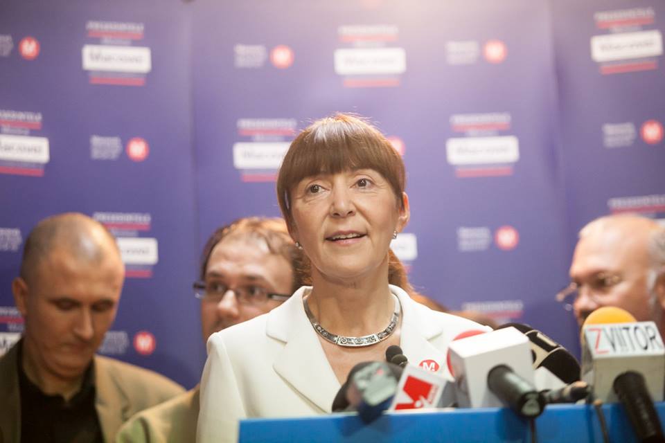 Monica Macovei si-a lansat partidul M10: „Noi nu avem sacose cu bani sau contracte cu statul”