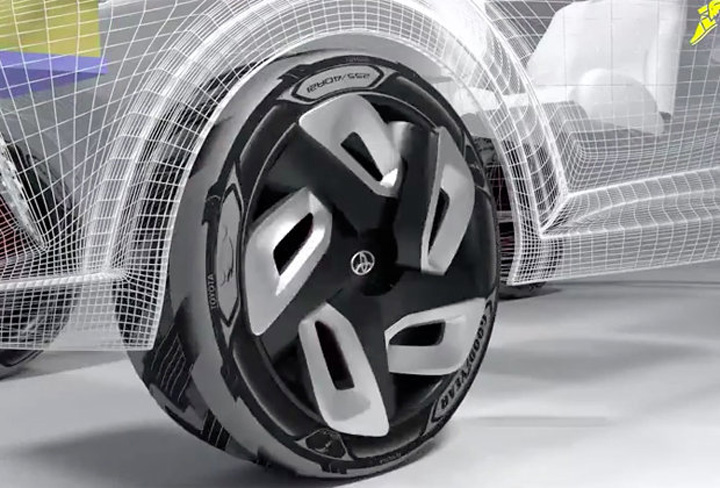Adio prize! Goodyear BH03, pneurile care vor incarca din mers bateriile masinilor electrice!