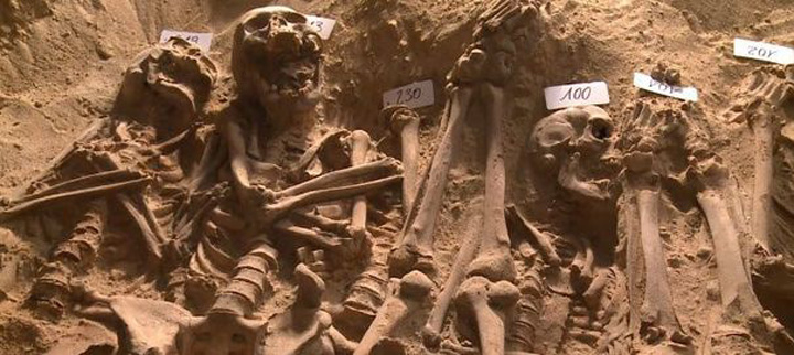 Peste 200 de schelete, descoperite sub un supermarket in Paris