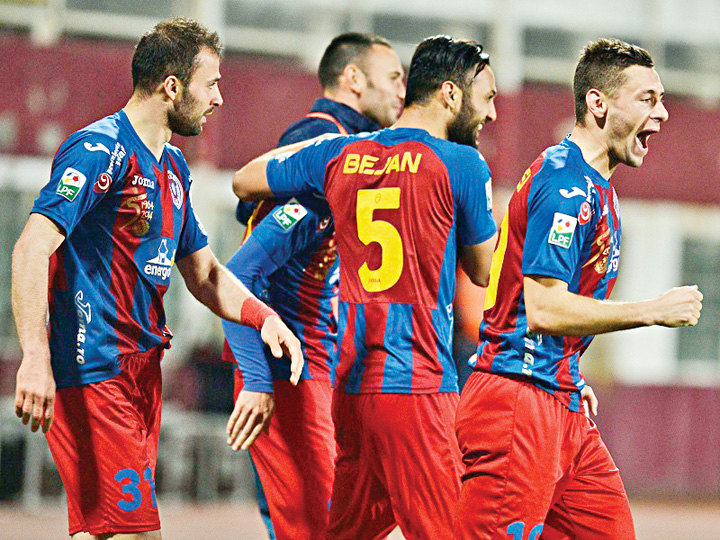 FOTBAL:RAPID BUCURESTI-ASA TARGU MURES, LIGA 1 (8.04.2015) - Ziarul National