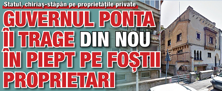 Guvernul Ponta ii trage din nou in piept pe fostii proprietari