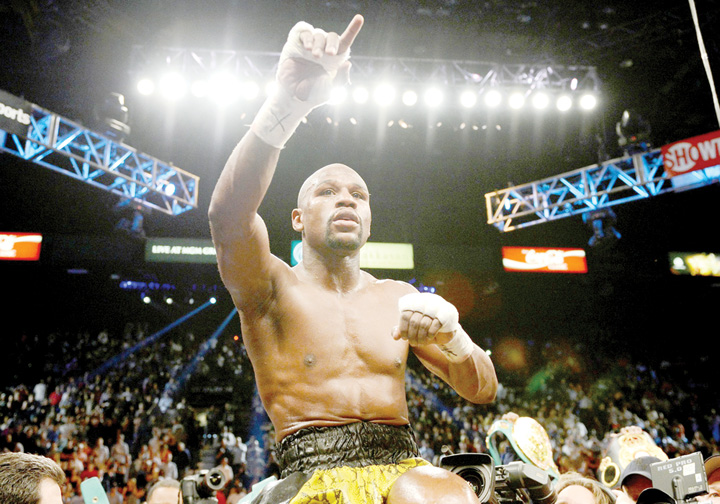 Proteza dentara cu diamante pentru Mayweather - Ziarul National