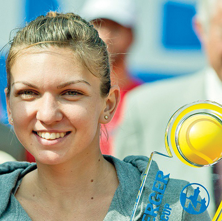 halep zambet trofeu - Ziarul National