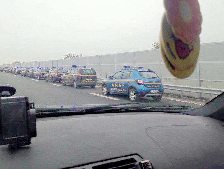 masini anaf pe A 2 - Ziarul National