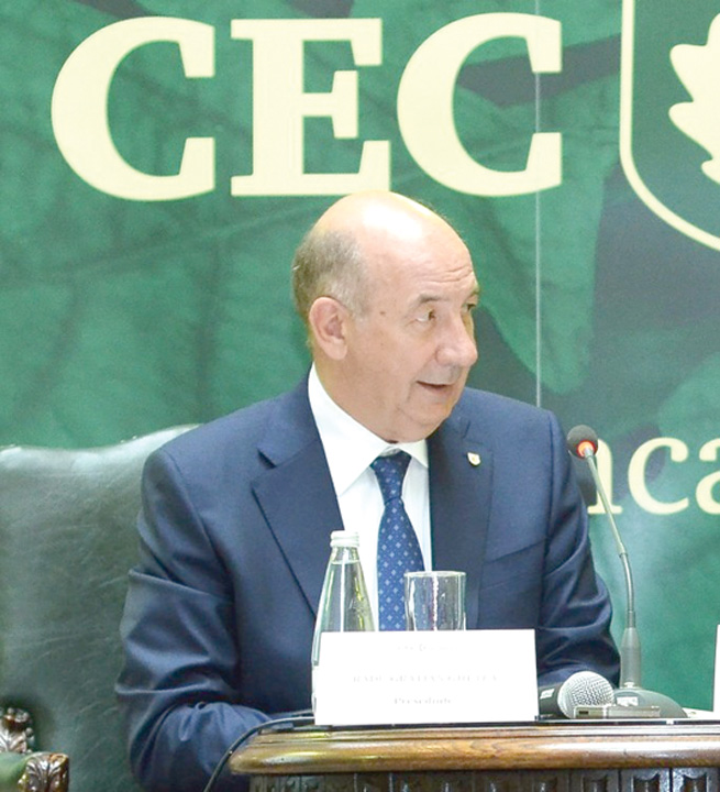 Seful CEC  Bank, pus pe liber