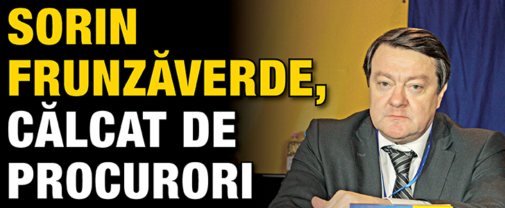 Sorin Frunzaverde, calcat de procurori
