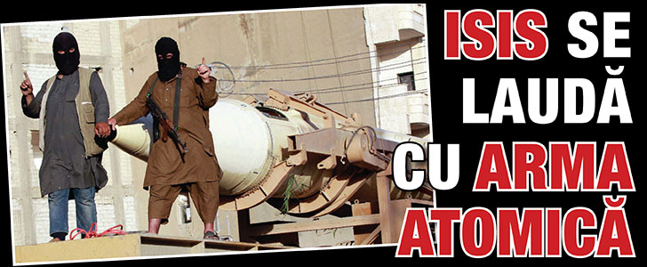 ISIS se lauda cu arma atomica