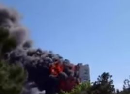 Dezastru intr-un bloc invaluit de flacari si nori de fum: 16 morti si zeci de raniti (VIDEO)