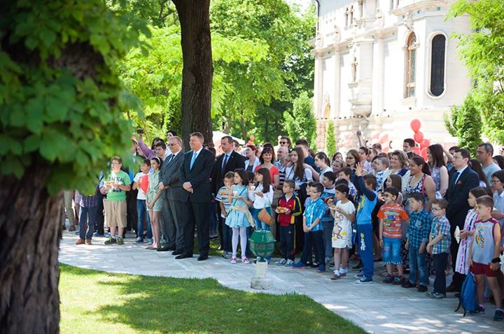 1 IUNIE la Cotroceni. Copiii, in vizita la Palat. Iohannis: Sunt impresionat!