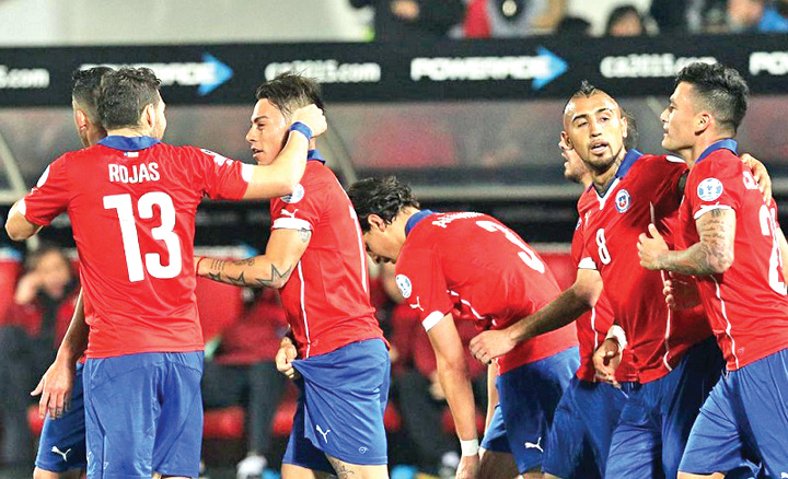 Chile, calificata de arbitri in finala Copei America