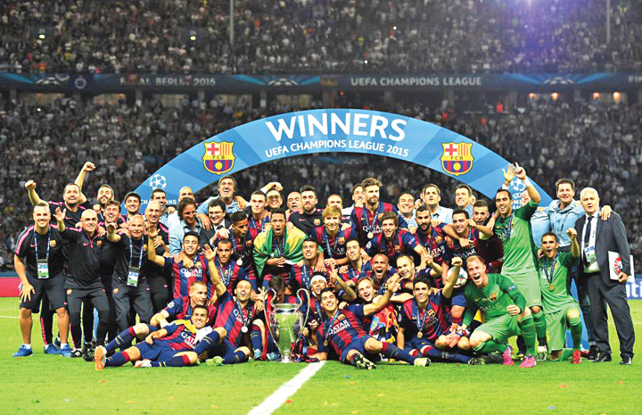 Si Barcelona a facut tripla!