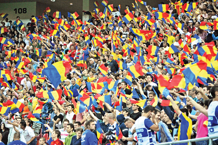 Romania are suporteri rasisti