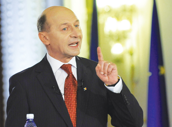 Traian Basescu: „Refacerea integritatii teritoriale e demna de un partid care vrea sa scrie istoria tarii”