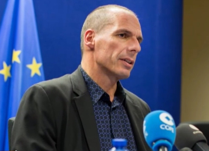 Varufakis la microfon - Ziarul National