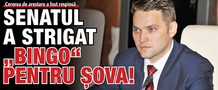 In Senat s-a strigat „bingo” pentru Dan Sova