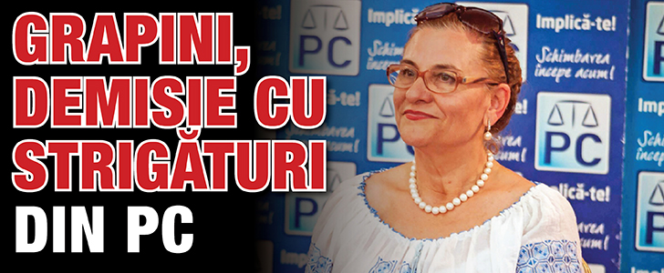 Grapini demisie cu strigaturi din PC