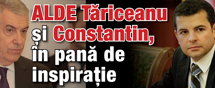 ALDE Tariceanu si Constantin, in pana de inspiratie