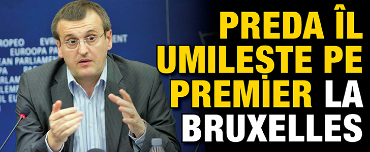 Preda il umileste pe premier la Bruxelles