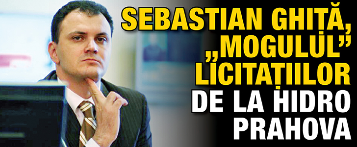 Sebastian Ghita, „mogulul” licitatiilor de la Hidro Prahova
