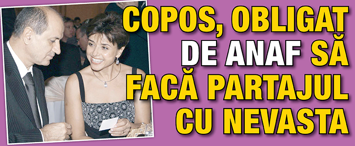 George Copos, obligat de ANAF sa faca partajul cu nevasta