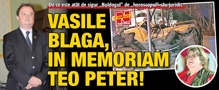 Vasile Blaga, in memoriam Teo Peter!
