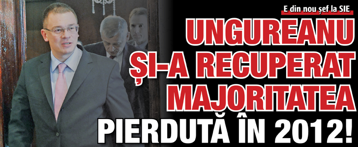 Ungureanu si-a recuperat majoritatea pierduta in 2012!