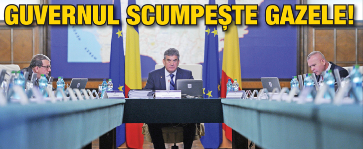 Guvernul scumpeste gazele