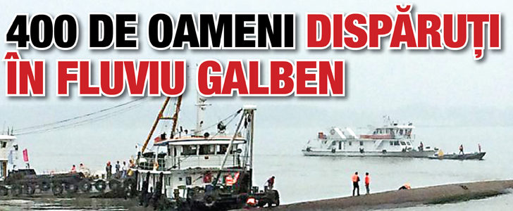 400 de oameni disparuti in Fluviu Galben