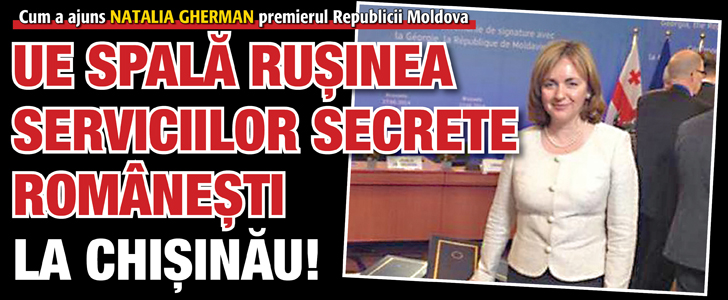 UE spala rusinea serviciilor secrete romanesti la Chisinau!