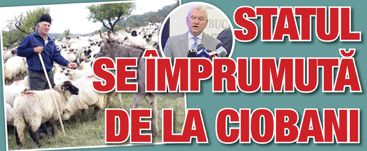 Statul se imprumuta de la ciobani
