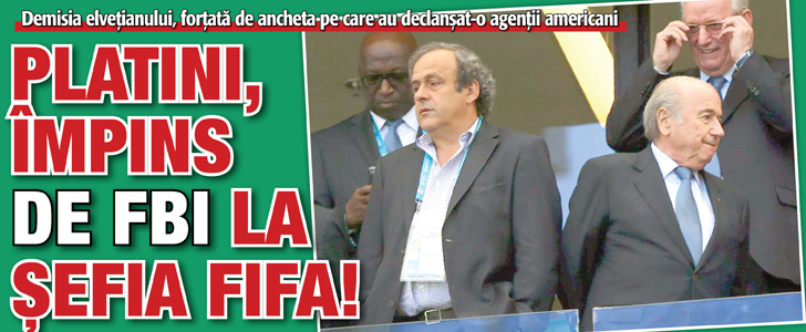 Platini, impins de FBI la sefia FIFA!
