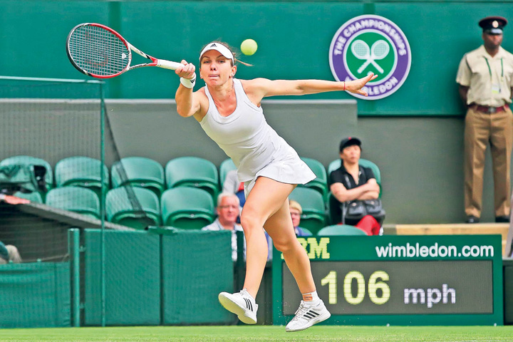 Halep: Promit un tenis de calitate pe iarba!