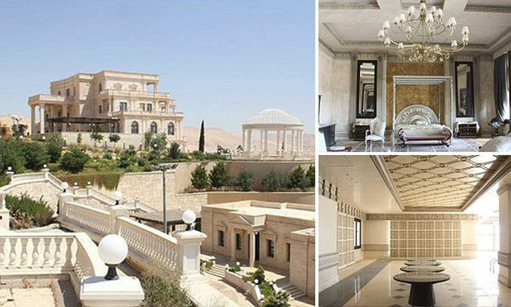 Capeteniile ISIS, huzur la Palmyra: jihadistii s-au instalat in palatul familiei regale qatareze!
