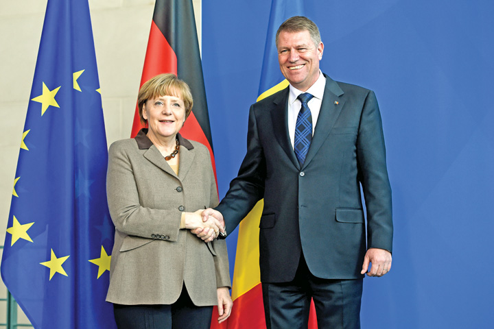 klaus-iohannis_angela-merkel - Ziarul National
