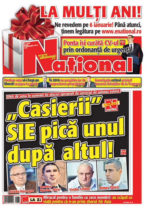 pag 01 - Ziarul National