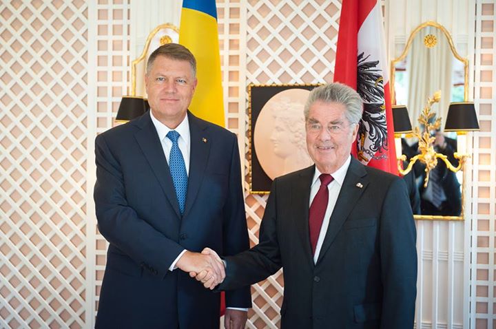 Iohannis, discutii cu liderul austriac