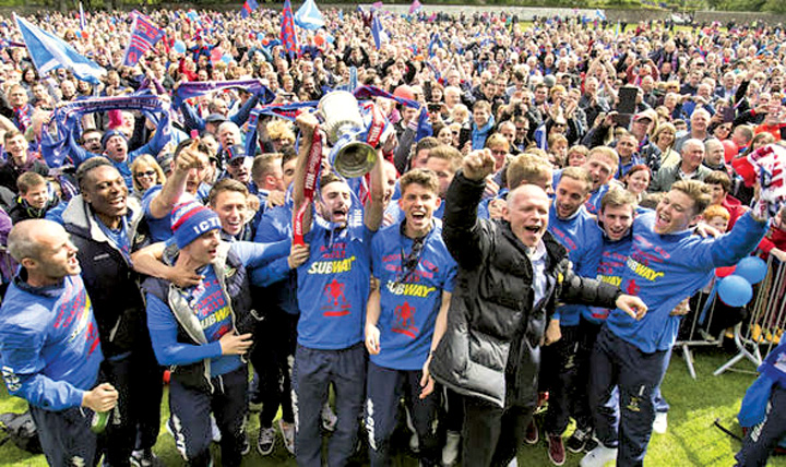 Inverness – Astra, cu casa inchisa