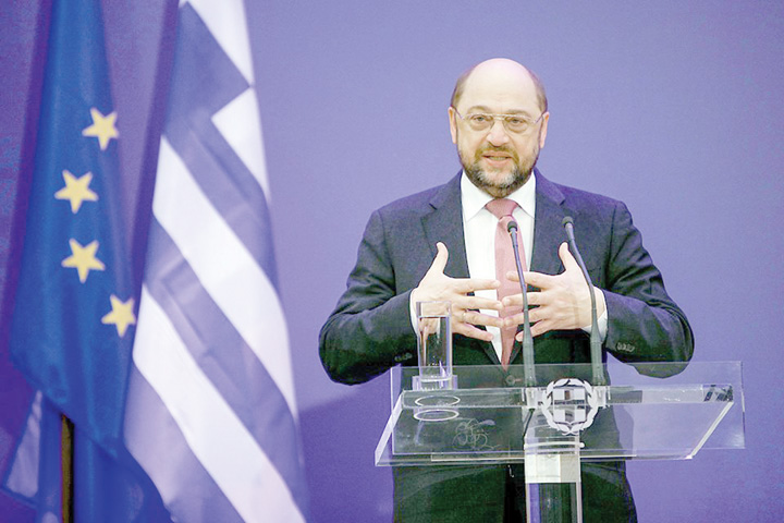 Martin Schultz Grecia - Ziarul National