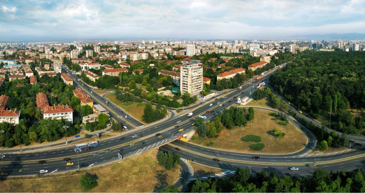 Road_junction_@_Sitnyakovo_blvd,_Sofia - Ziarul National
