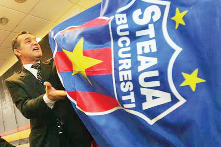 becali steag steaua emblema - Ziarul National