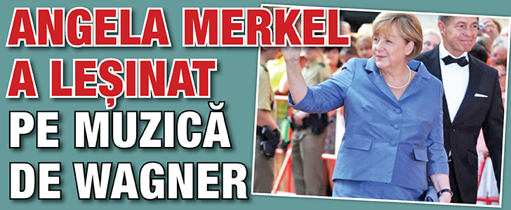 Angela Merkel a lesinat pe muzica de Wagner
