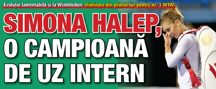 Halep – o campioana de uz intern