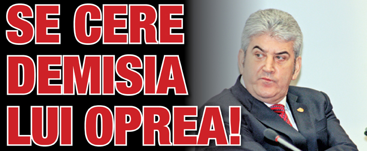 Se cere demisia lui Gabriel Oprea