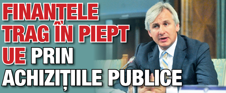 Finantele trag in piept UE prin Achizitiile Publice