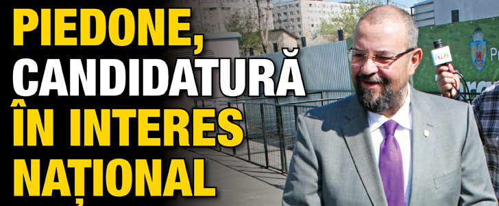 Piedone, candidatura in interes national