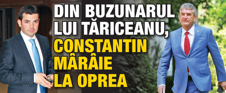 Din buzunarul lui Tariceanu, Constantin maraie la Oprea