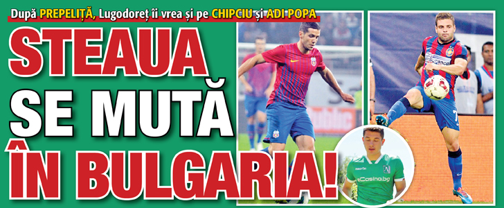 Steaua se muta in Bulgaria!