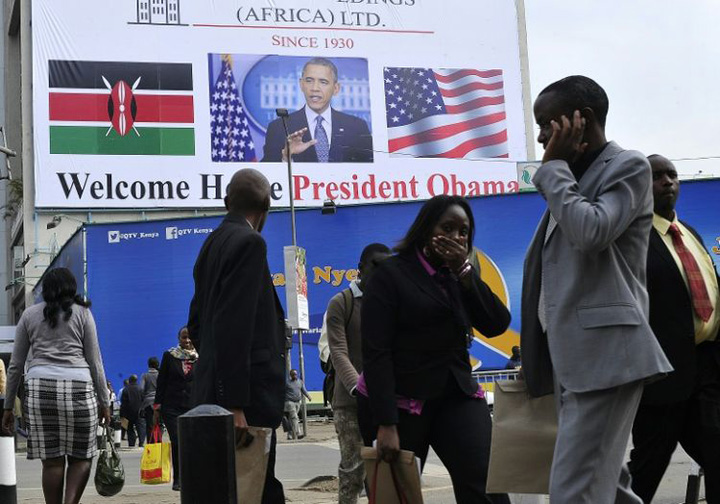 Kenya, sub asediul Secret Service